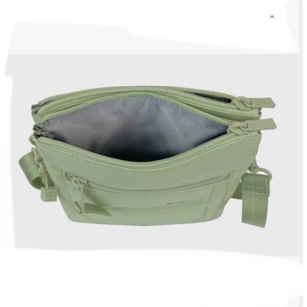 Hedgren Women’s Helm Opaline Green Nylon Crossbody NWTS - Picture 7 of 12